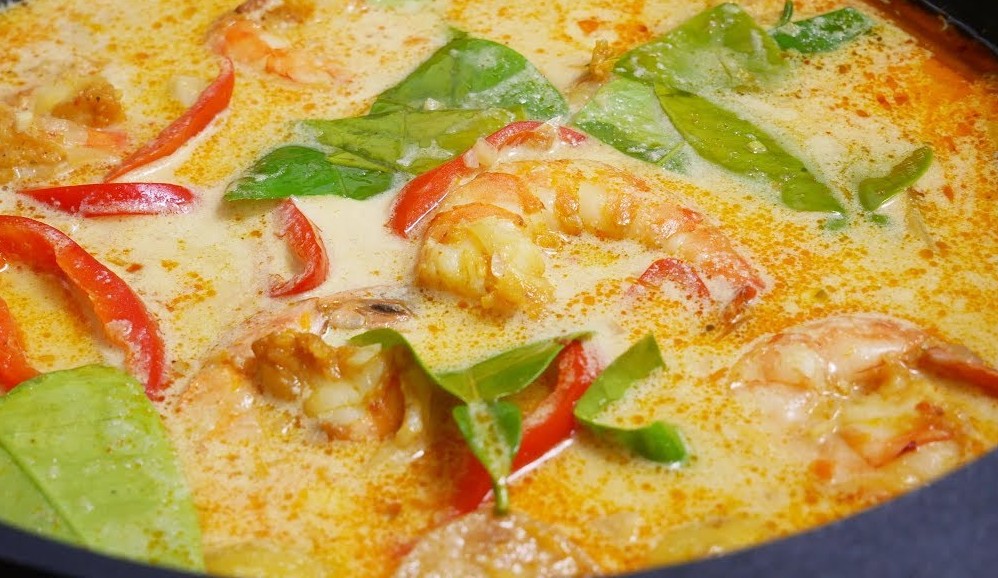 shrimp curry panang