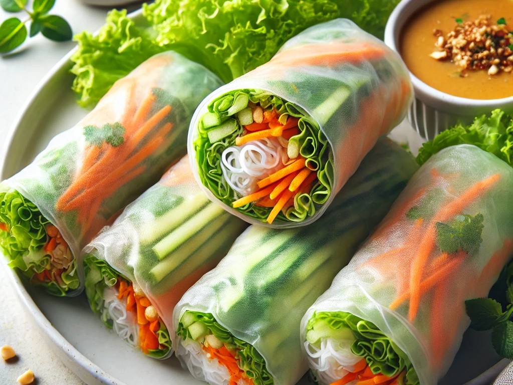 Vegetarian sping rolls